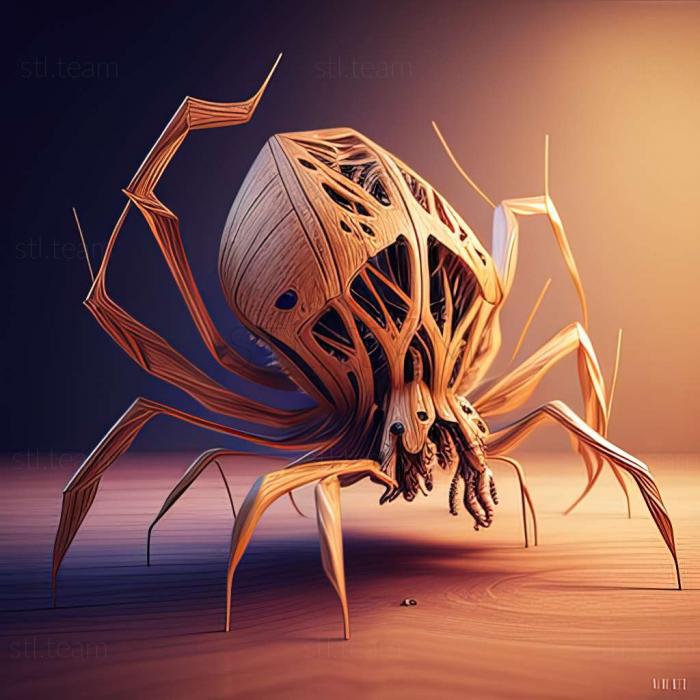 3D model Myrmica curiosa (STL)